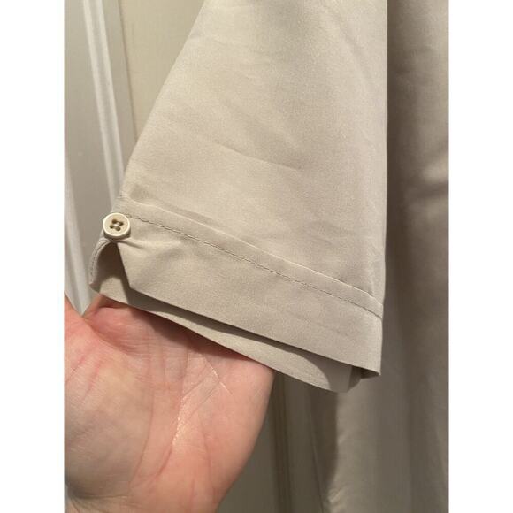 The Havanera Shirt Co Classic Button Up Short Sleeve Cubavera Mens Large - Picture 4 of 5